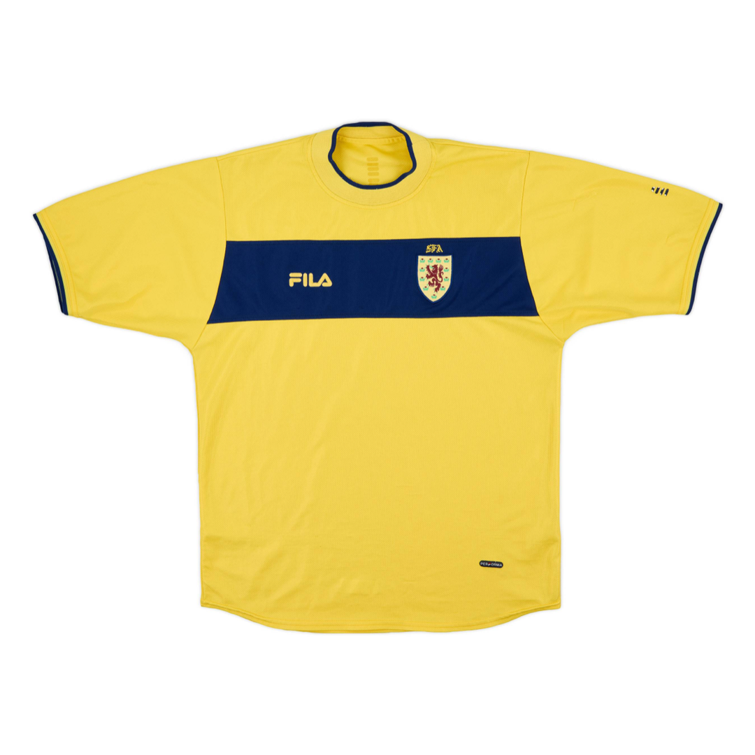 2002 Escocia 2a Equipación