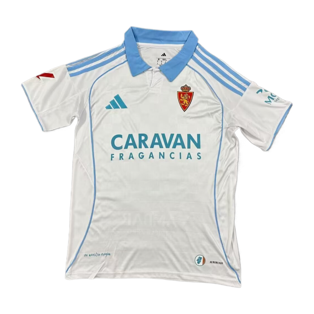 2025-26 Real Zaragoza 1a Equipación