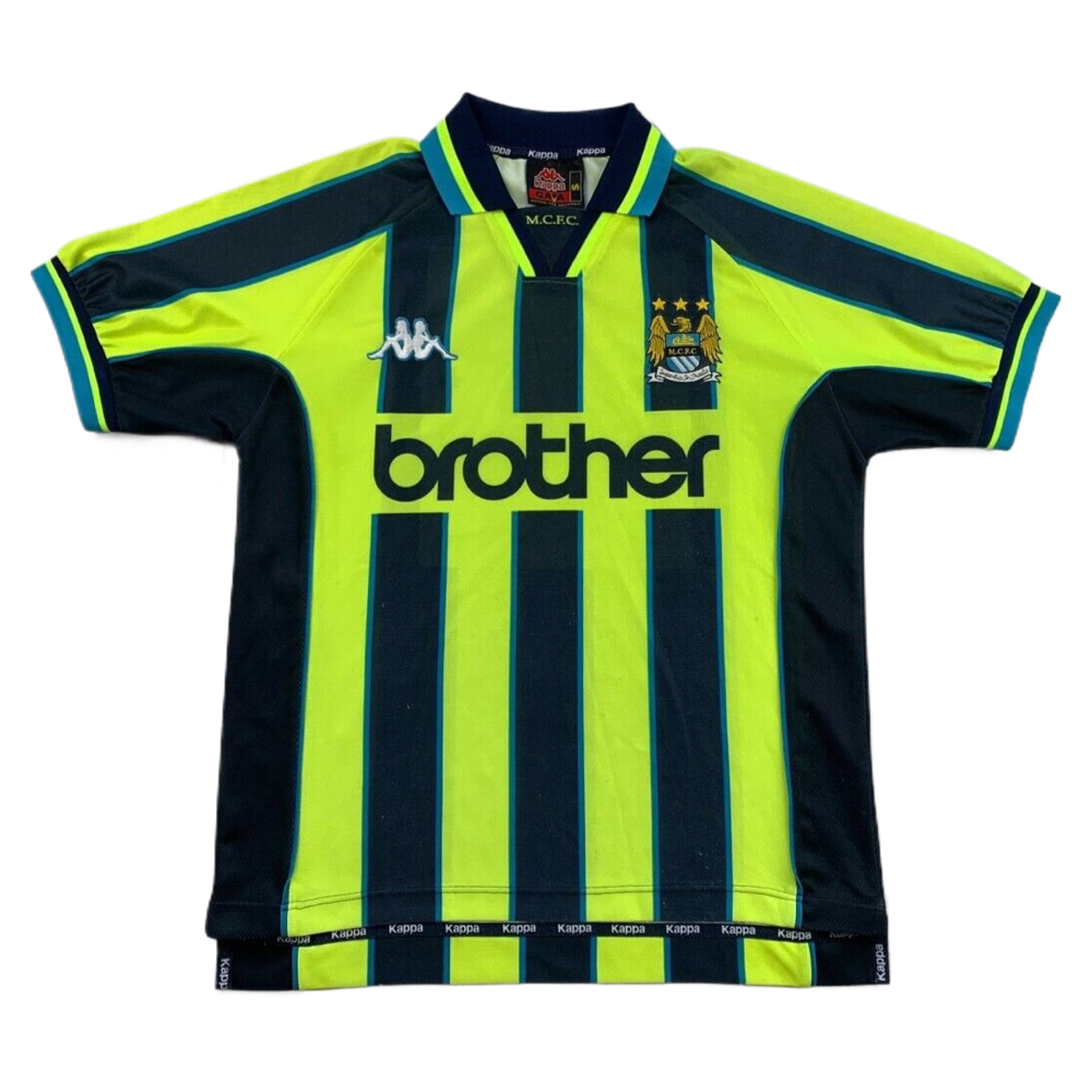 1998-99 Manchester City FC 2a Equipación
