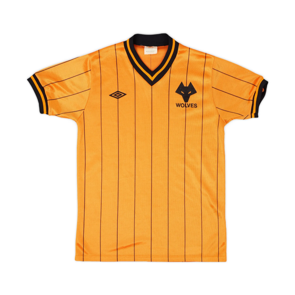 1985-86 Wolverhampton Wanderers FC 1a Equipación