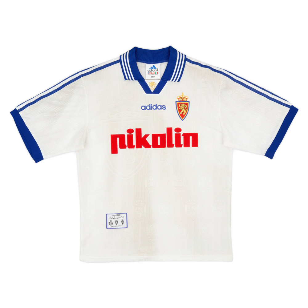 1997-99 Real Zaragoza 1a Equipación