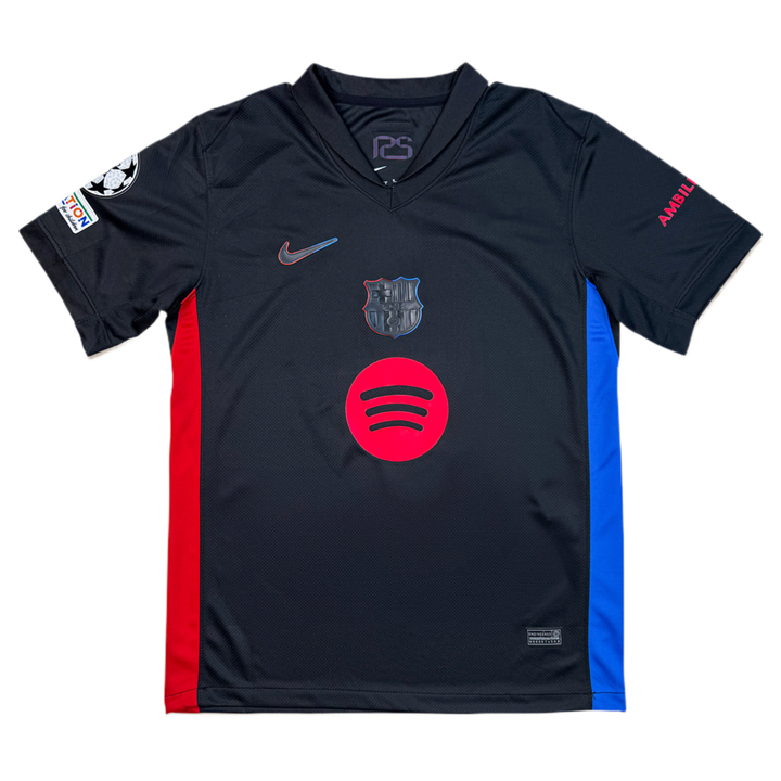 2024-25 FC Barcelona 2a Equipación Spotify Logo
