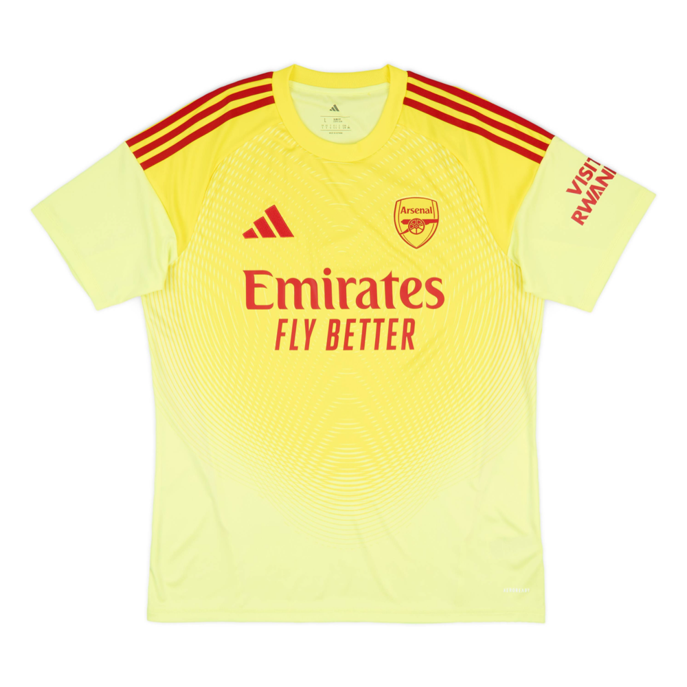 2025-26 Arsenal FC Goalkeeper Kit Yellow