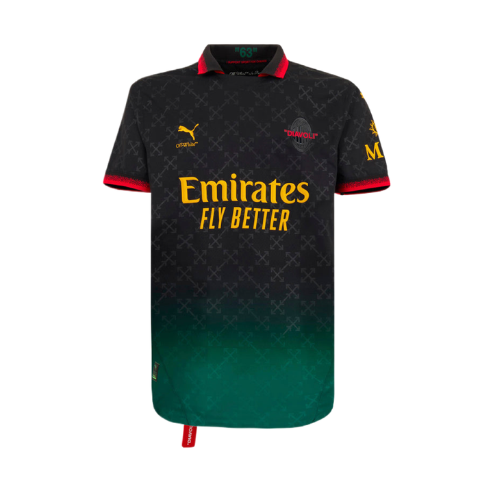 2024-25 AC Milan x Off-White Equipación Edicion Especial