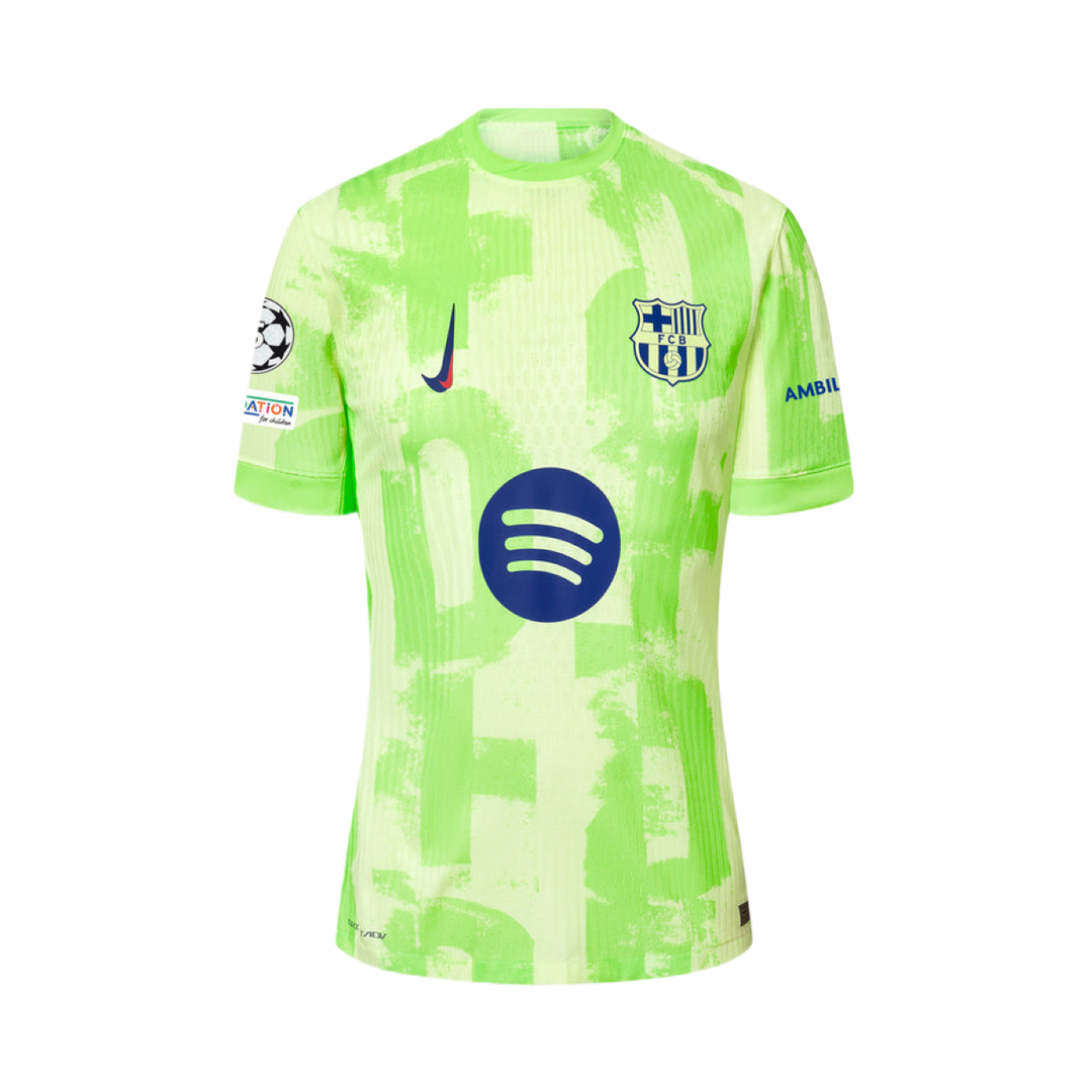 2024-25 FC Barcelona 3a Equipación Logo Spotify