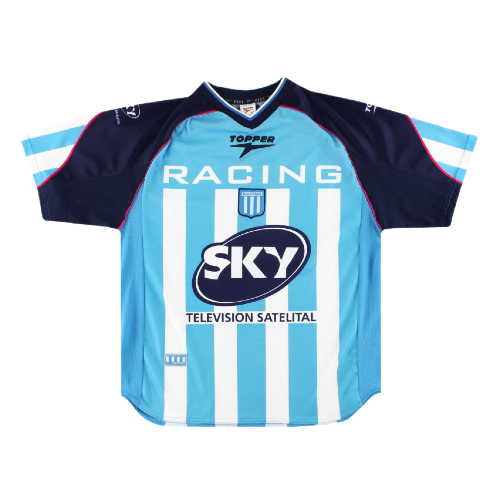 2001-02 Racing Club 1a Equipación