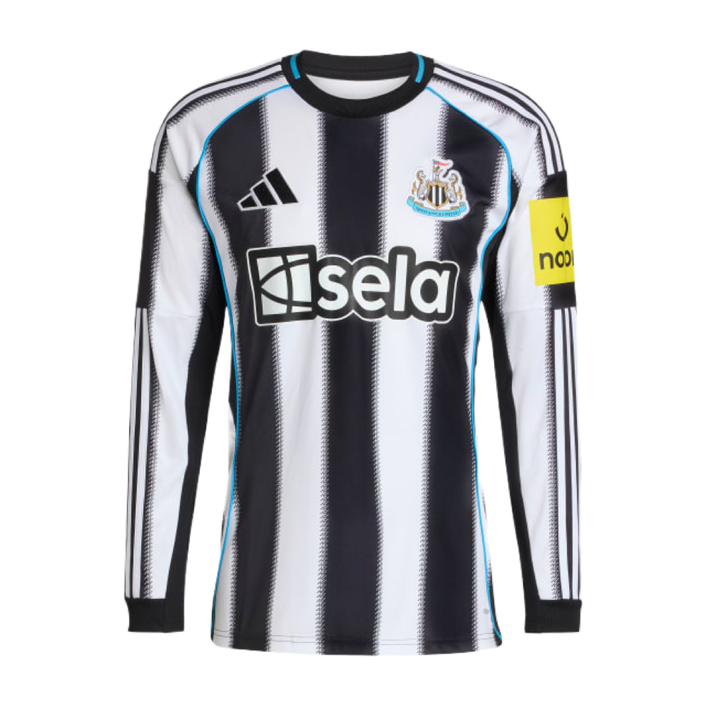2025-26 Newcastle United FC 1a Equipación Manga Larga