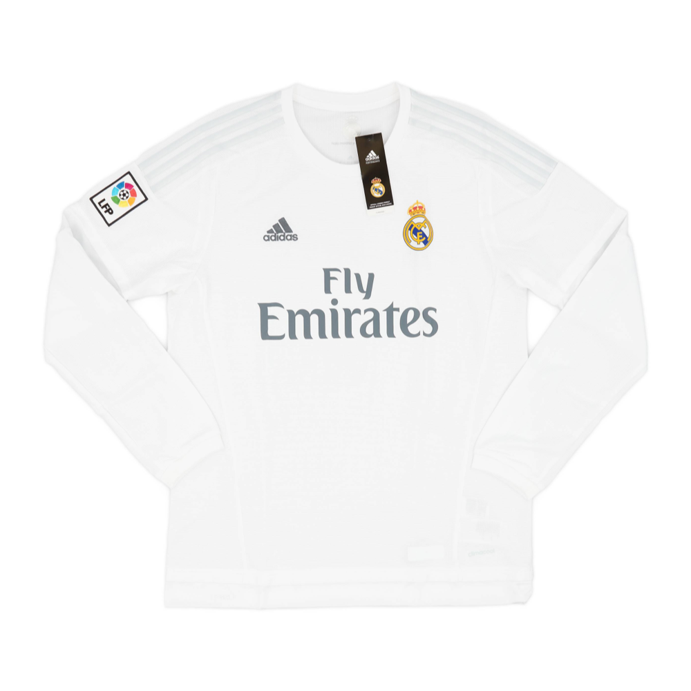 2015-16 Real Madrid CF 1a Equipación Manga Larga
