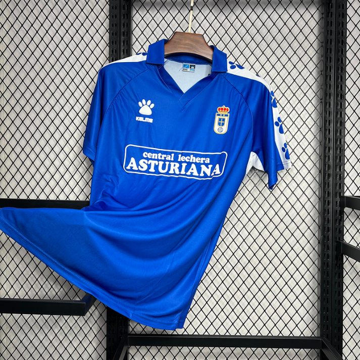 1990-91 Real Oviedo 1a Equipación