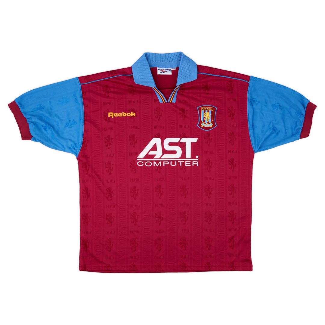 1996-98 Aston Villa FC 1a Equipación