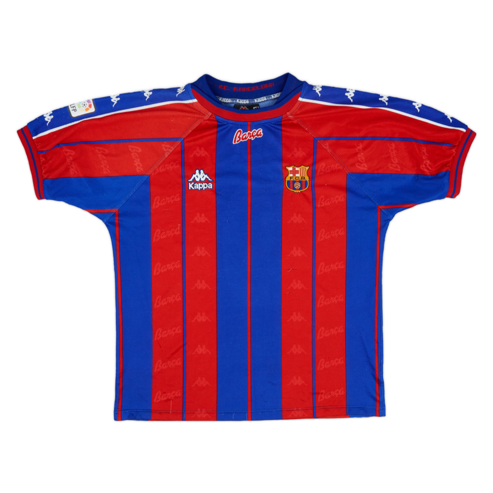 1997-98 FC Barcelona 1a Equipación