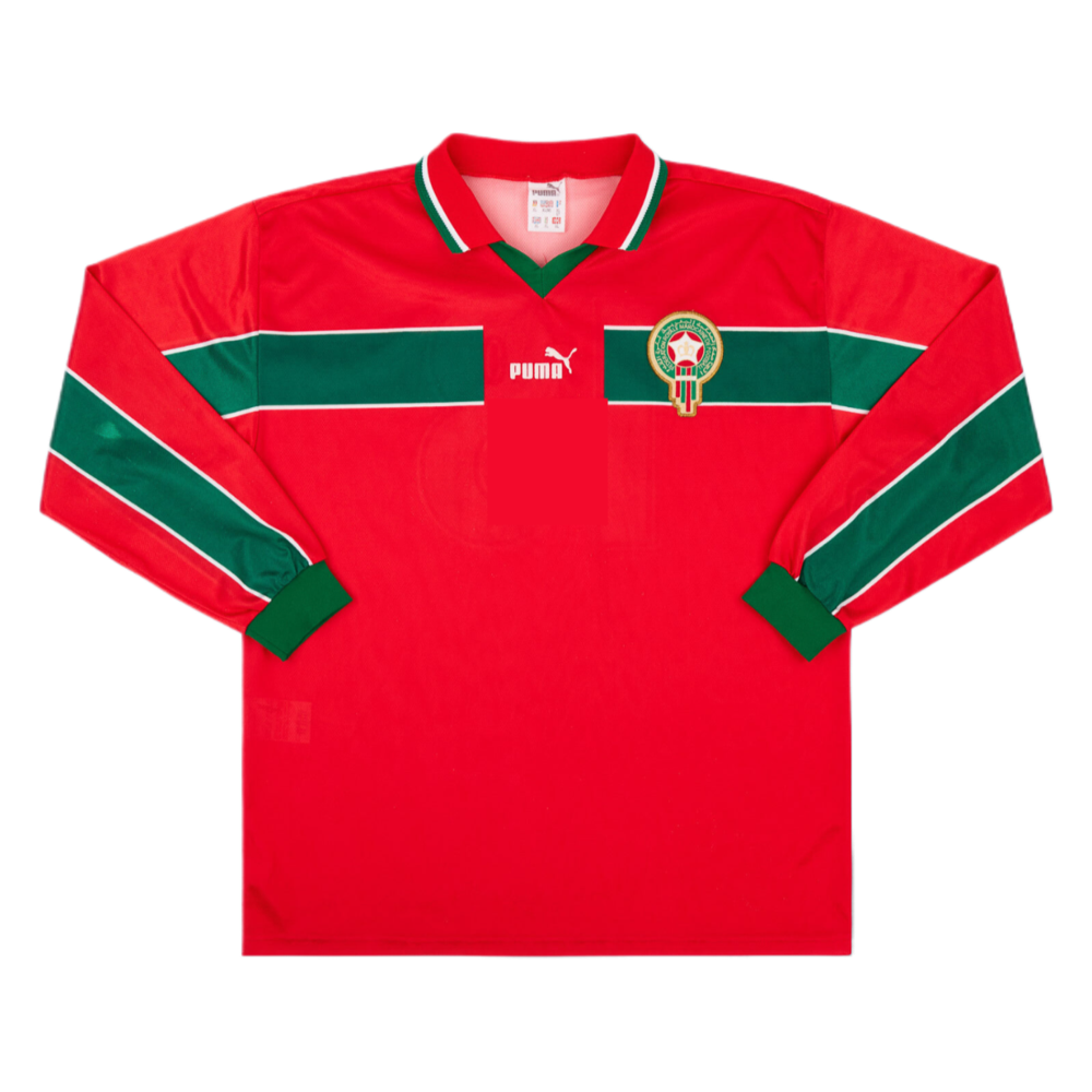 1998 Marruecos 3a Equipacion Manga Larga