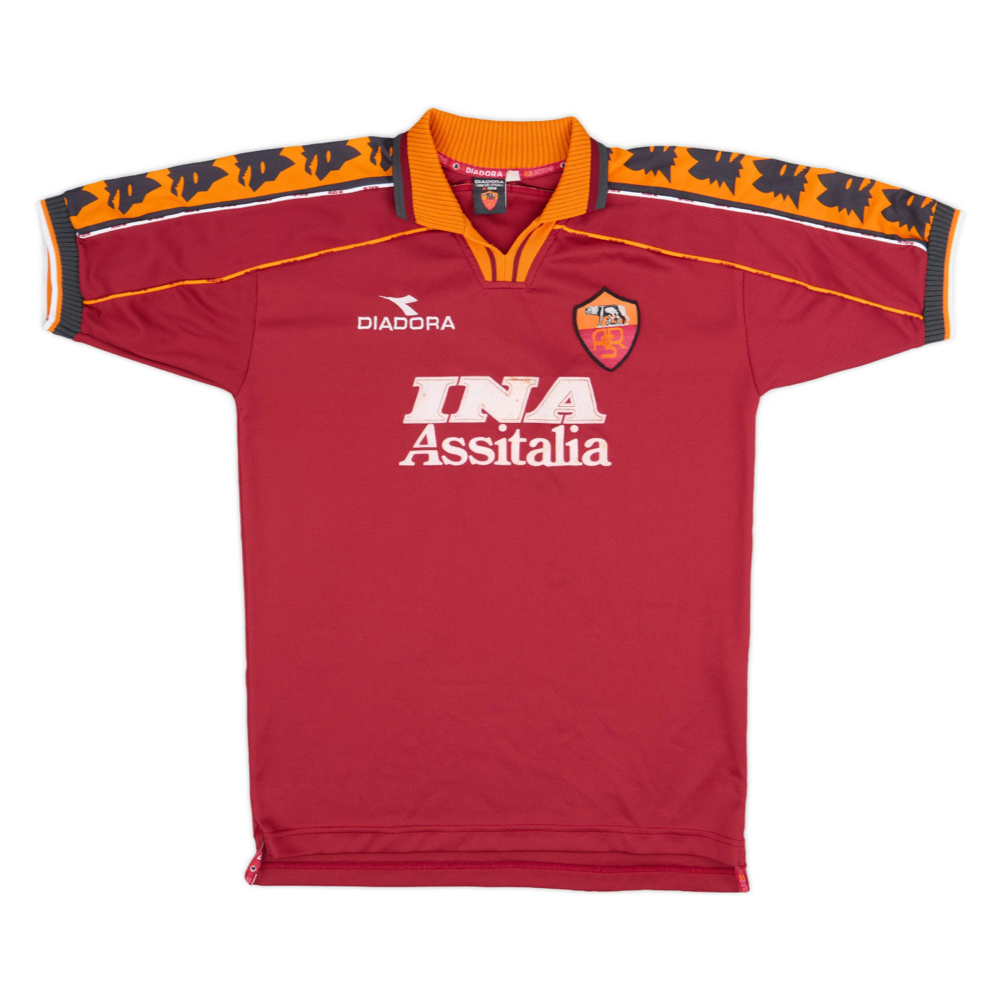 1998-99 AS Roma 1a Equipación