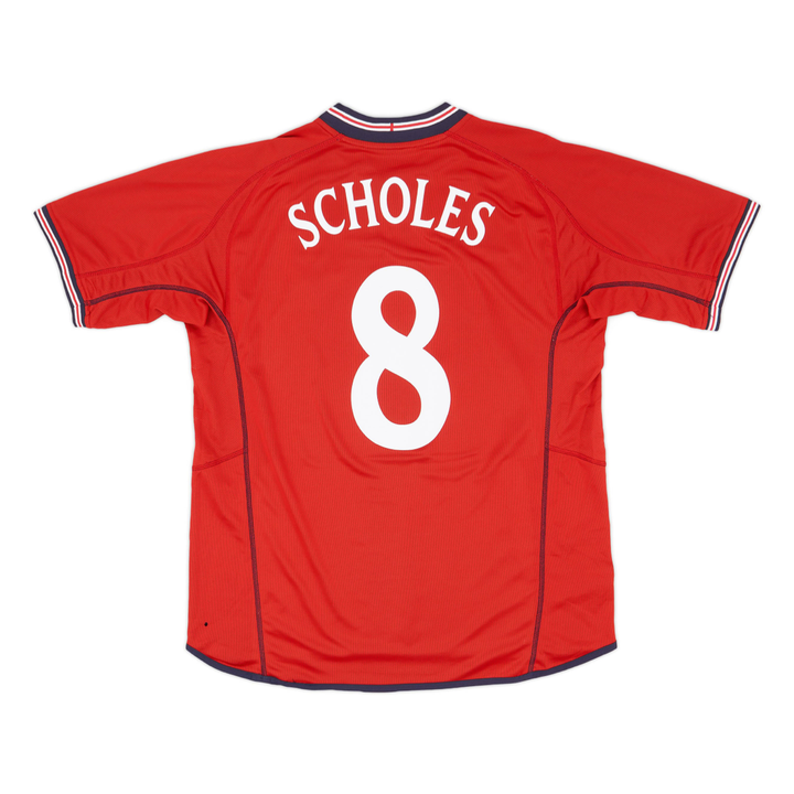 2002 Inglaterra 2a Equipación