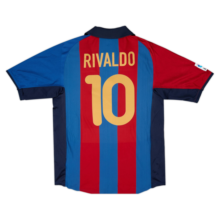 2001-02 FC Barcelona 1a Equipación