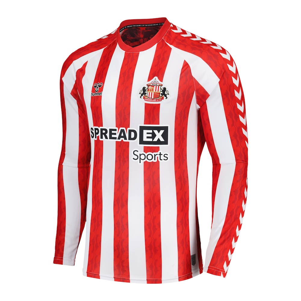 2024-25 Sunderland AFC 1a Equipación Manga Larga