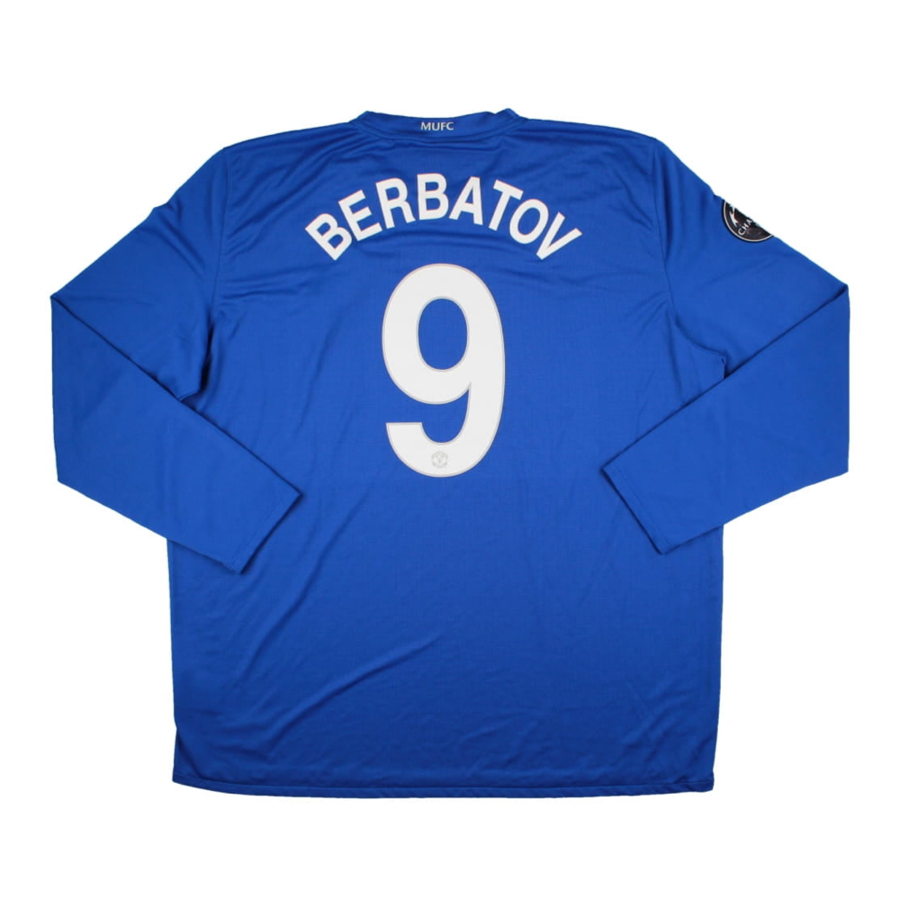 2008-09 Manchester United FC 3a Equipación Manga Larga