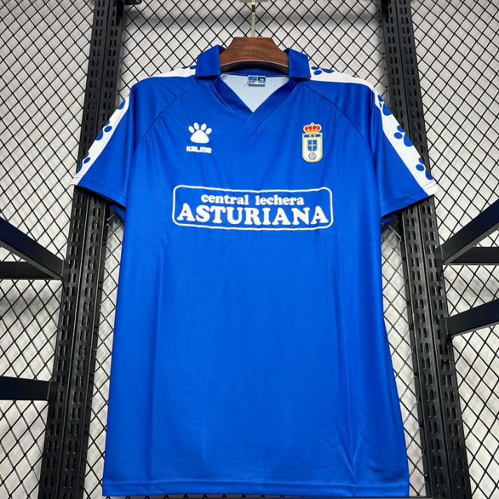 1990-91 Real Oviedo 1a Equipación