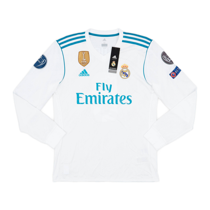 2017-18 Real Madrid CF 1a Equipación Manga Larga