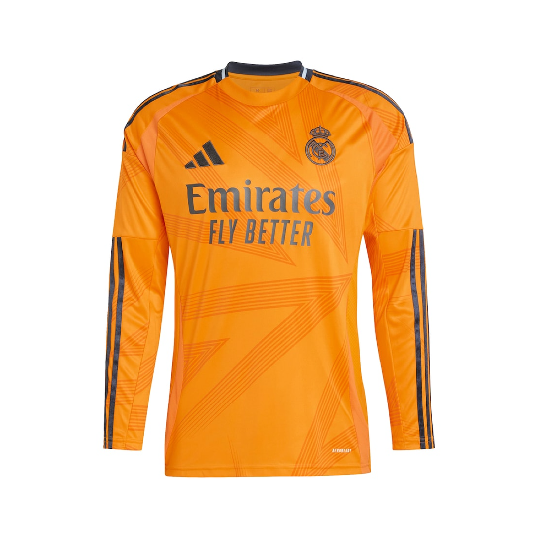 2024-25 Real Madrid CF 2a Equipación Manga Larga