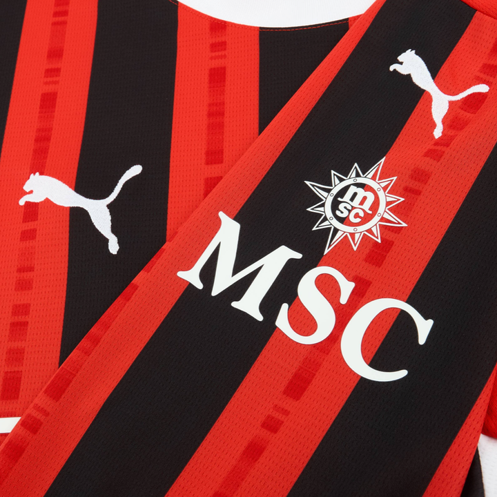 2024-25 AC Milan 1a Equipación Manga Larga