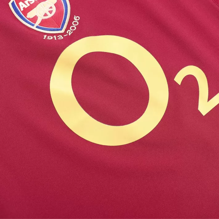 2005-06 Arsenal FC 1a Equipación Manga Larga