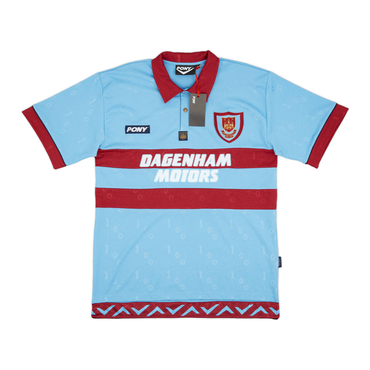 1995-97 West Ham United FC 2a Equipación