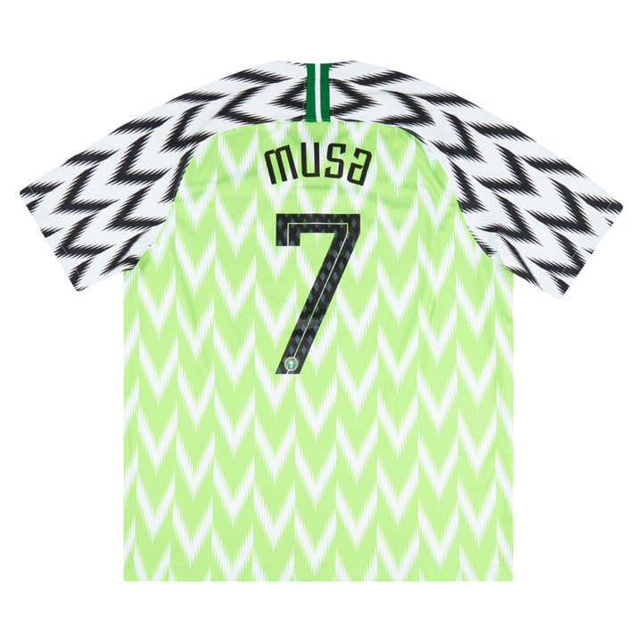 2018 Nigeria 1a Equipación