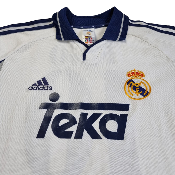 2000-01 Real Madrid CF 1a Equipación