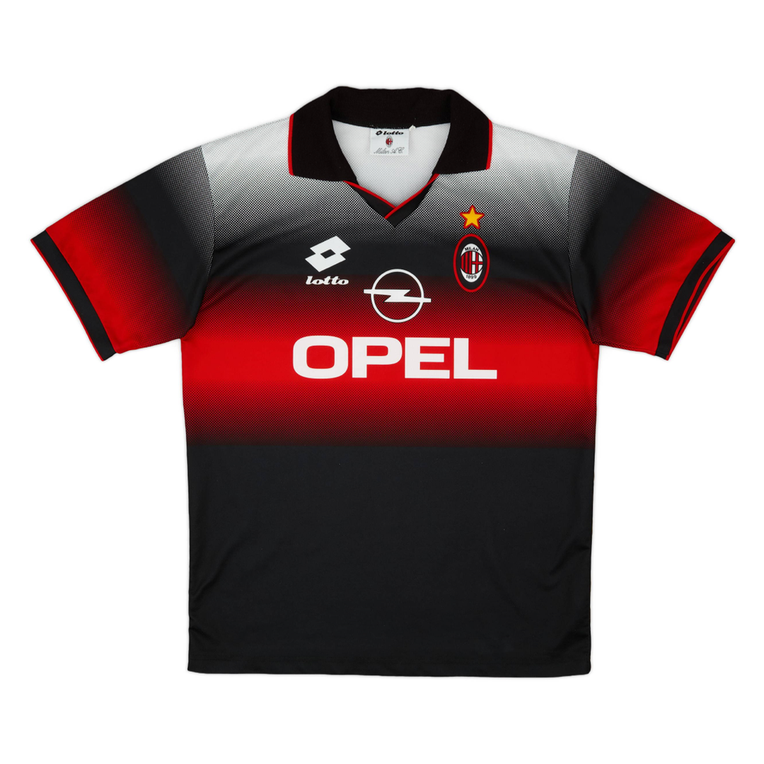 AC Milan Camiseta Entrenamiento Negro Rojo