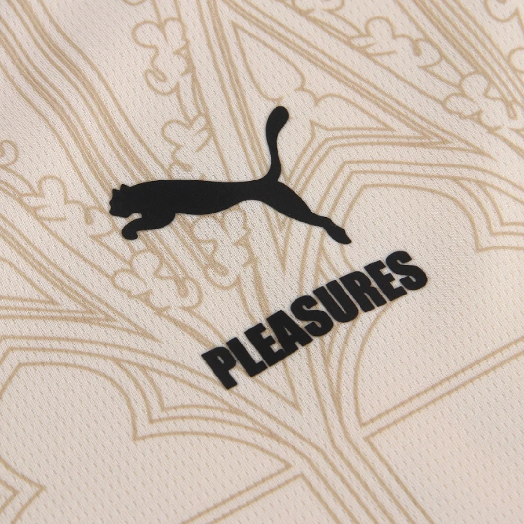 2023-24 AC Milan x Pleasures Equipación Edicion Especial Beige
