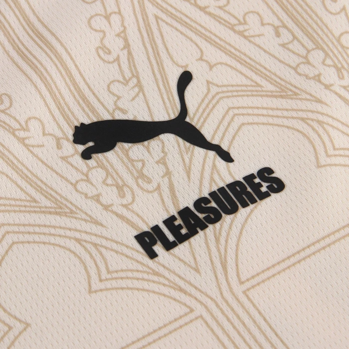 2023-24 AC Milan x Pleasures Equipación Edicion Especial Beige