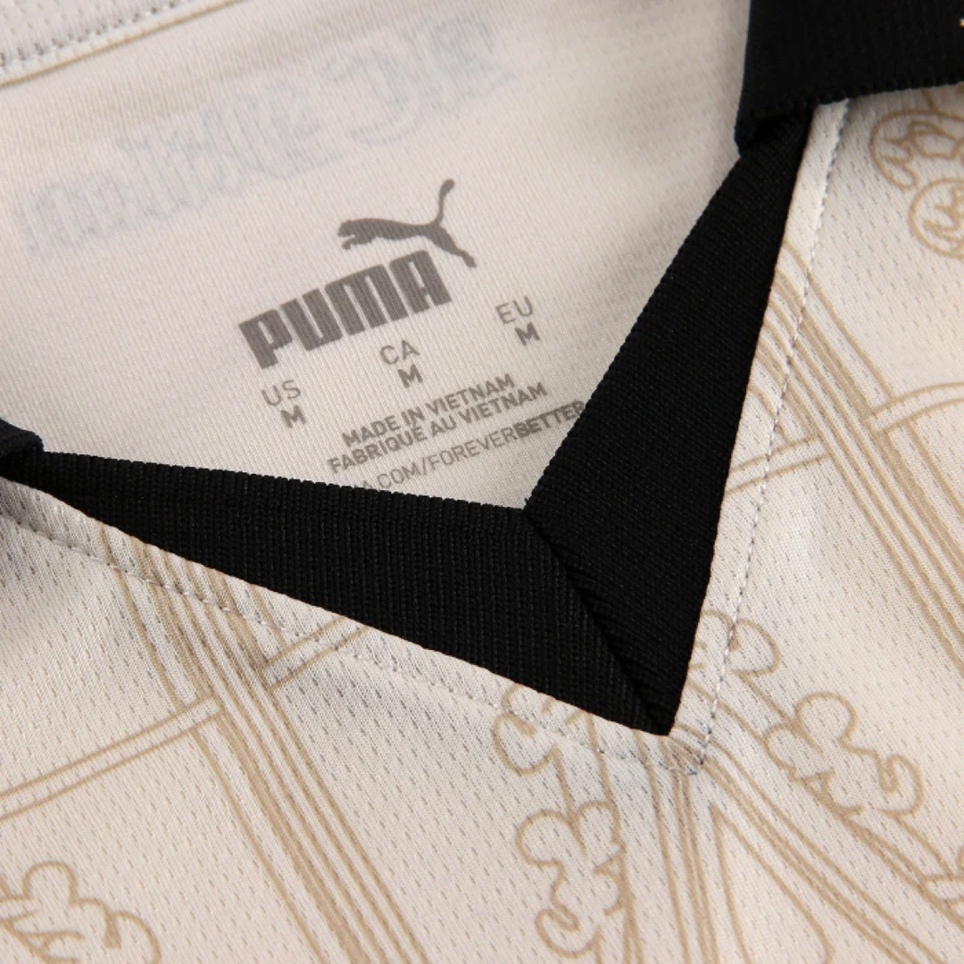 2023-24 AC Milan x Pleasures Equipación Edicion Especial Beige