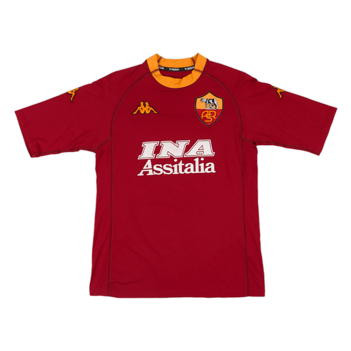 2000-01 AS Roma 1a Equipación