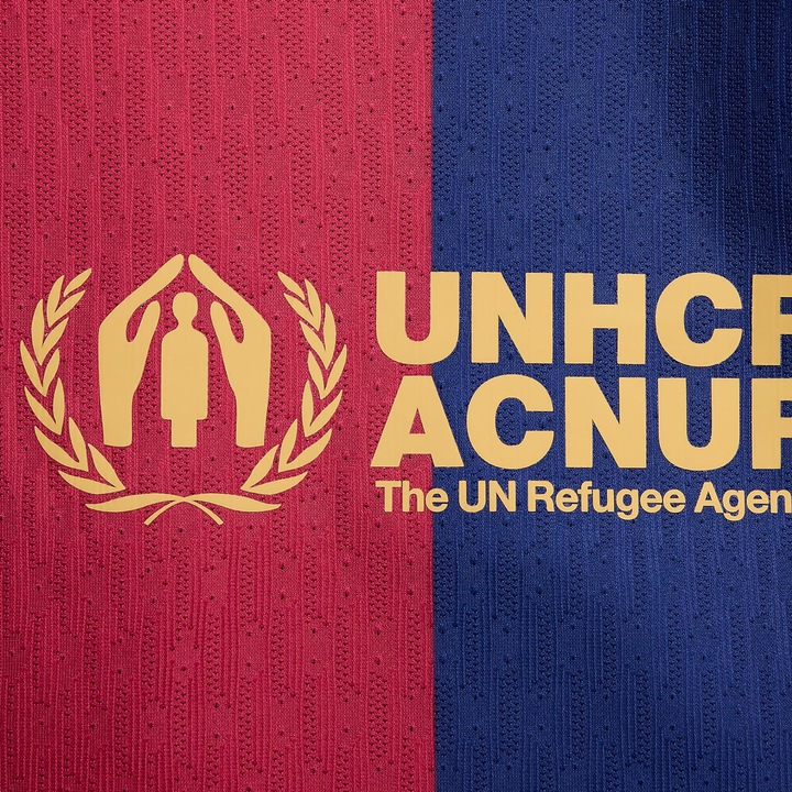 2024-25 FC Barcelona 1a Equipación Spotify Grande